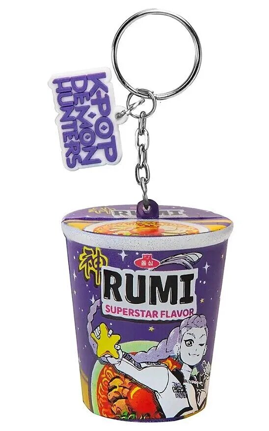 Imagem 0 de Porta Chaves K Pop Demon Hunters Rumi Superstar Flavor Noodles