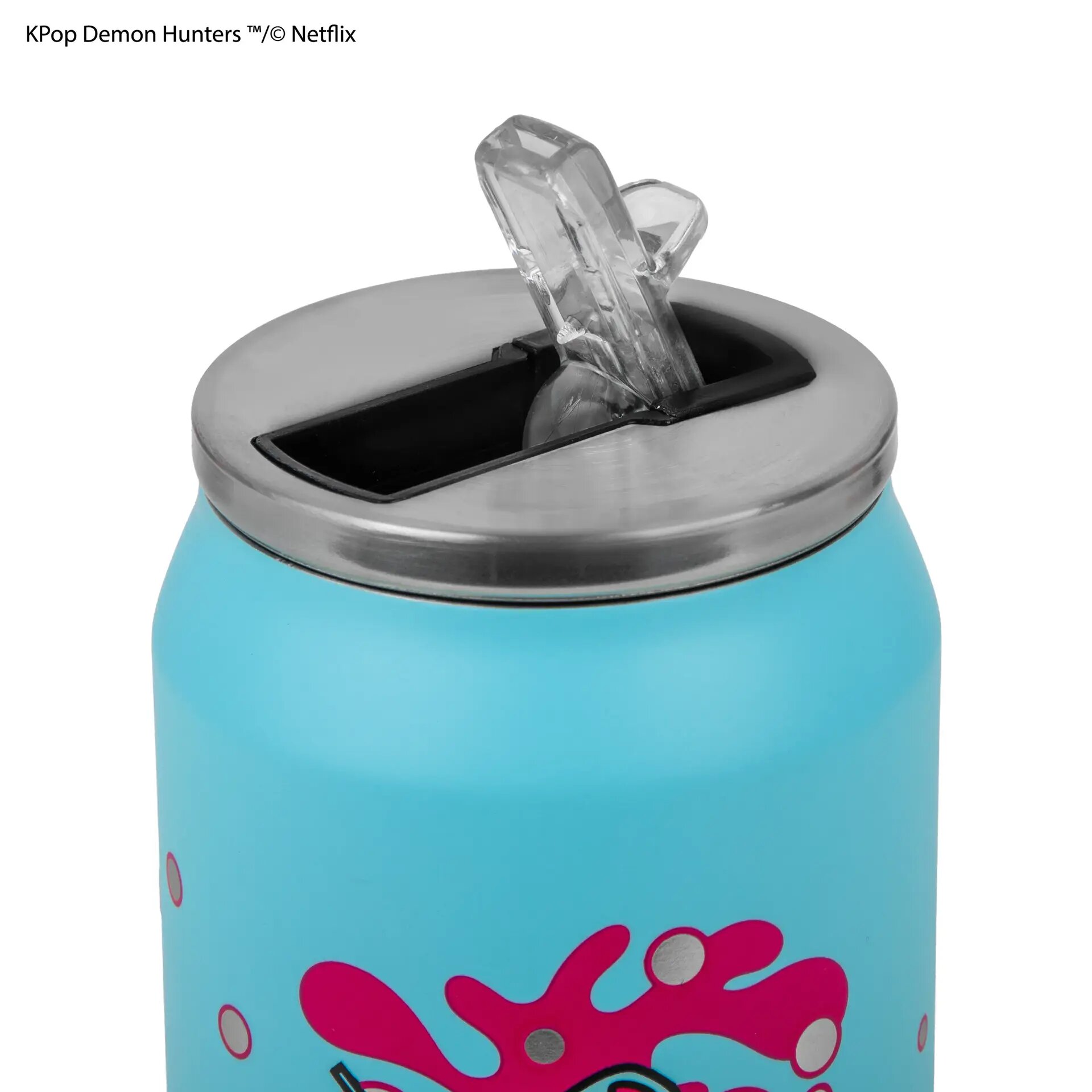 Caneca Térmica Lata de Refrigerante Kpop Demon Hunters Saja Boys 5