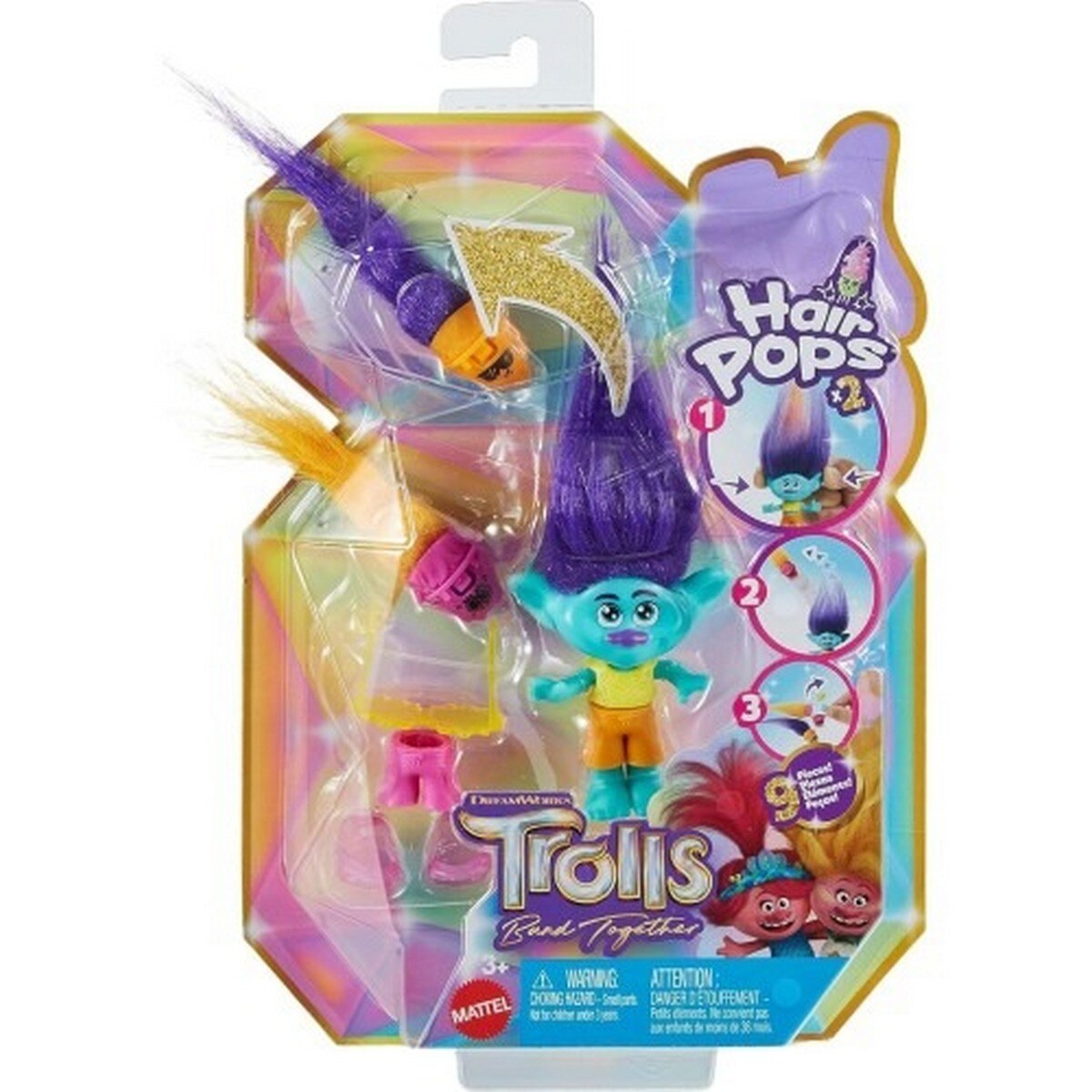 Minis Trolls Hair Pops Trolls Mattel 3