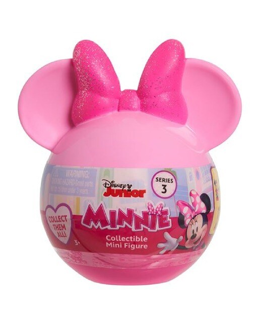Mini Figuras Cápsulas Colecionáveis Disney Júnior Minnie Série 3 - Envio Aleatório 1