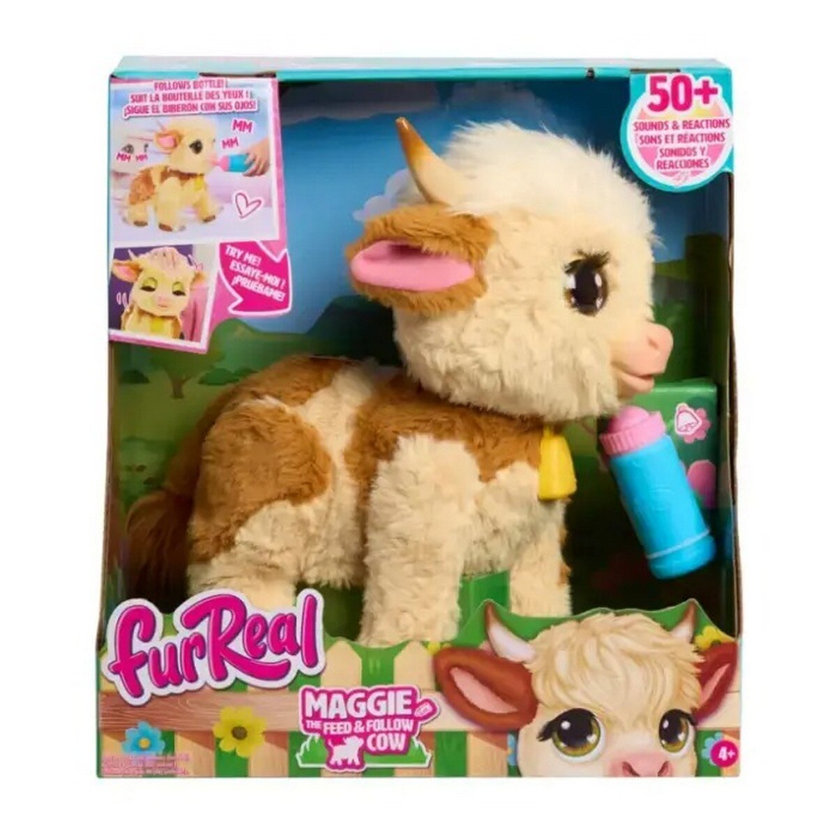 Peluche FurReal Maggie, A Vaquinha do Biberon 2