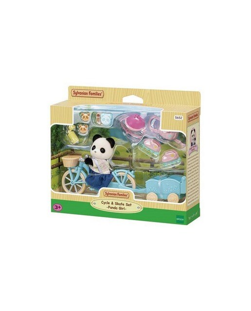Sylvanian Families Playset Bicicleta e Patins - Rosalina Panda Pookie 1