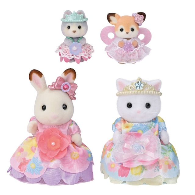 Imagem 0 de Sylvanian Families Conjunto Princesa em Florecente
