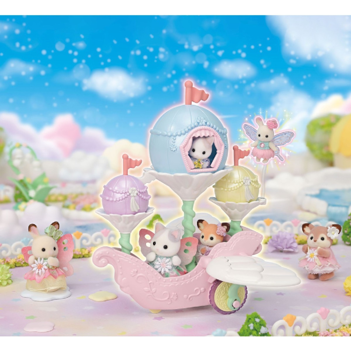 Sylvanian Families Barco de Fantasia Floral 4