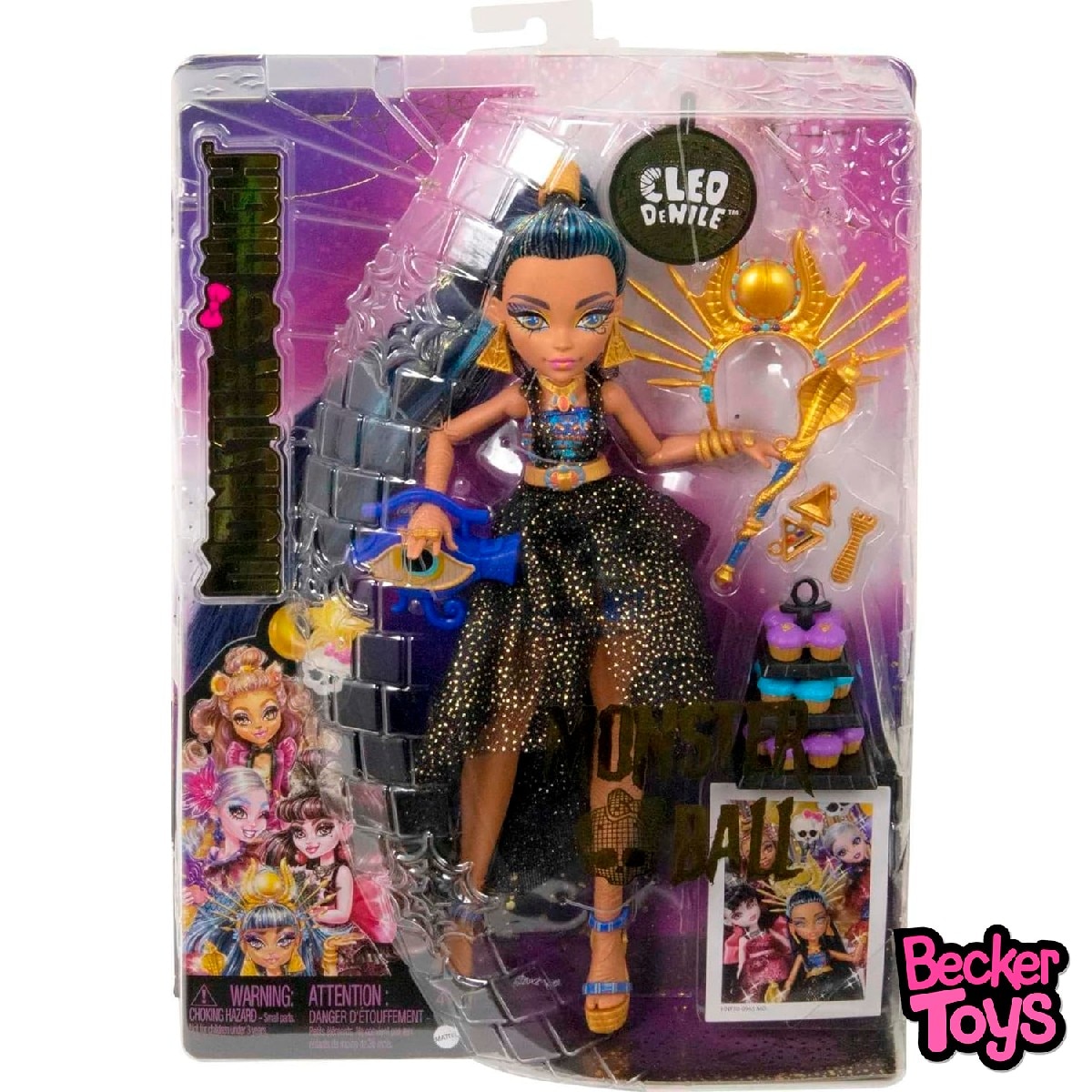 Boneca Cleo De Nile em Monster Ball Monster High Mattel 3