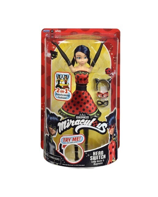 Imagem 0 de Miraculous Ladybug - Boneca Vestidos Surpresa
