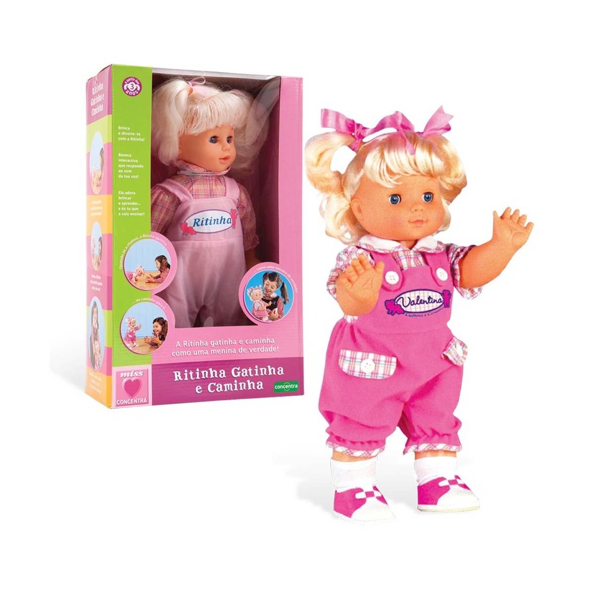 Boneca Ritinha Gatinha e Caminha 1