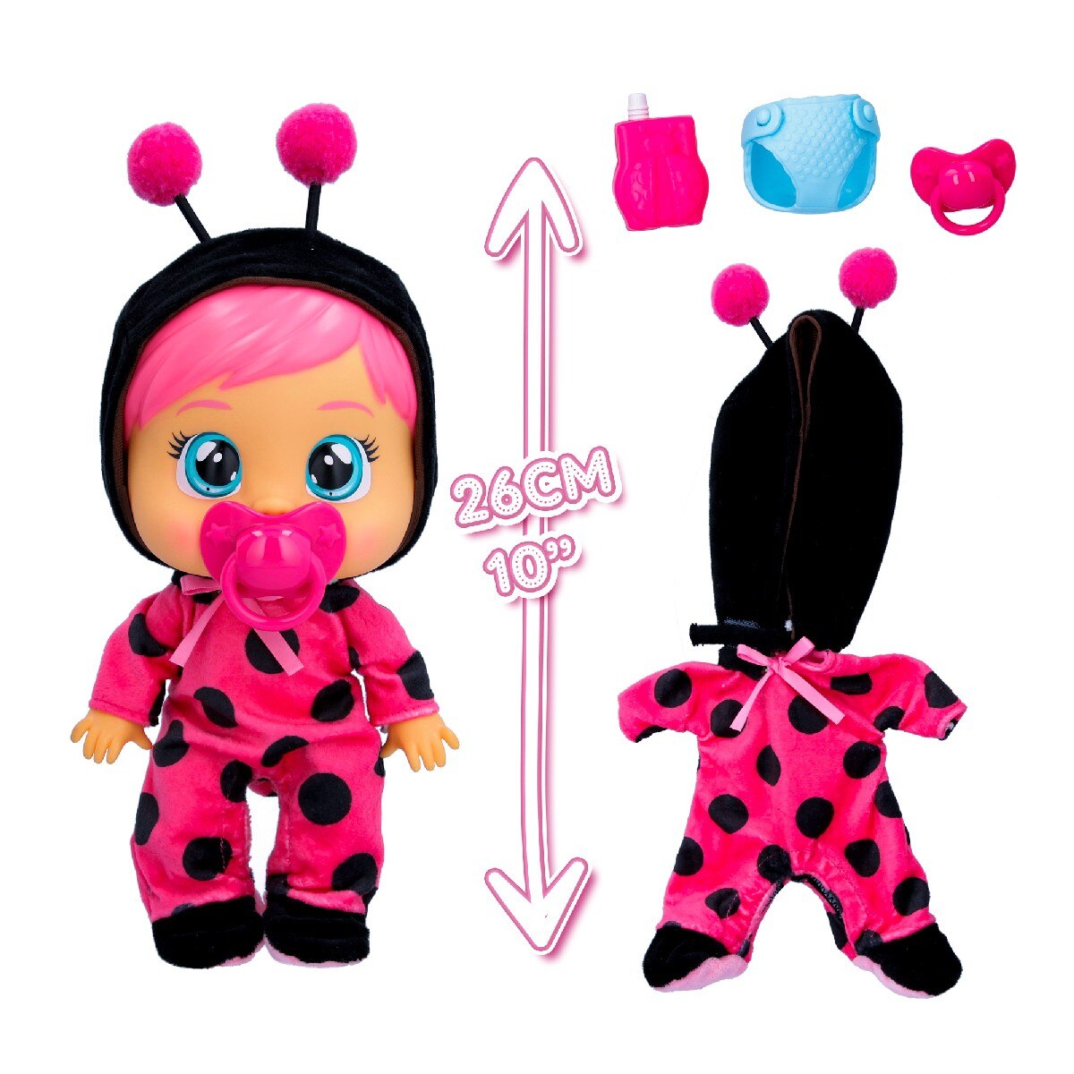 Boneca Loving Care Fantasy Lady Bebés Llorones 5