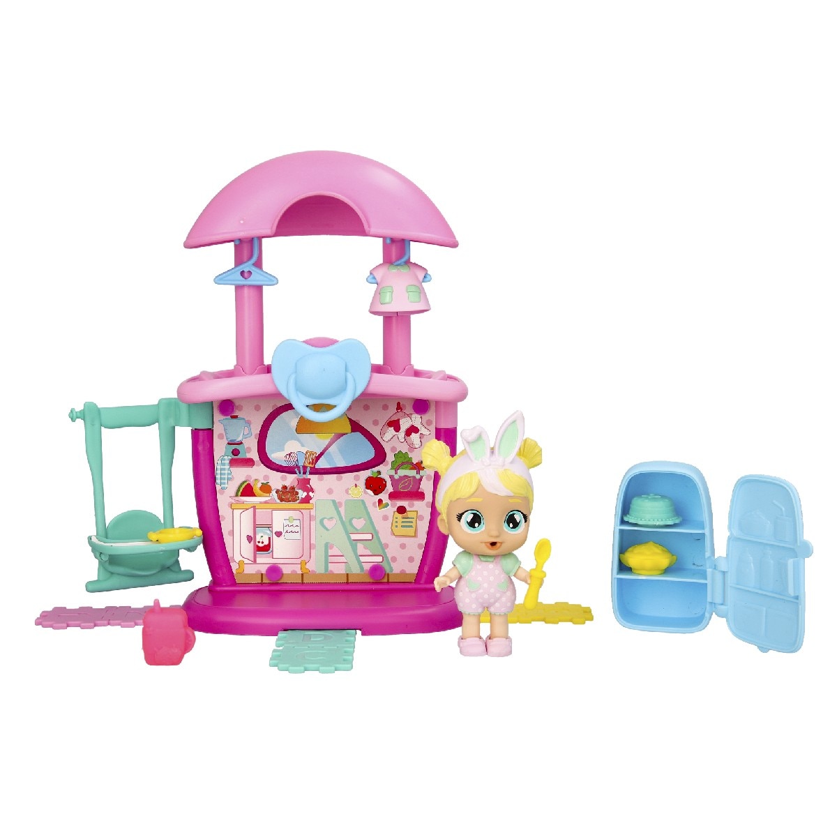 Boneca Bebé com Playset Chloe's Kitchen Playtime 2