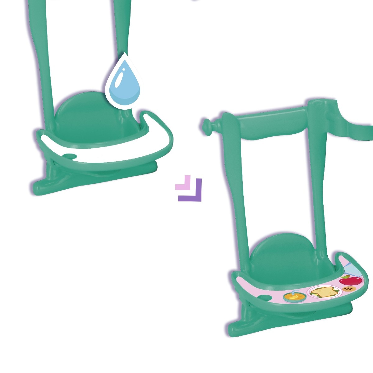 Boneca Bebé com Playset Chloe's Kitchen Playtime 5