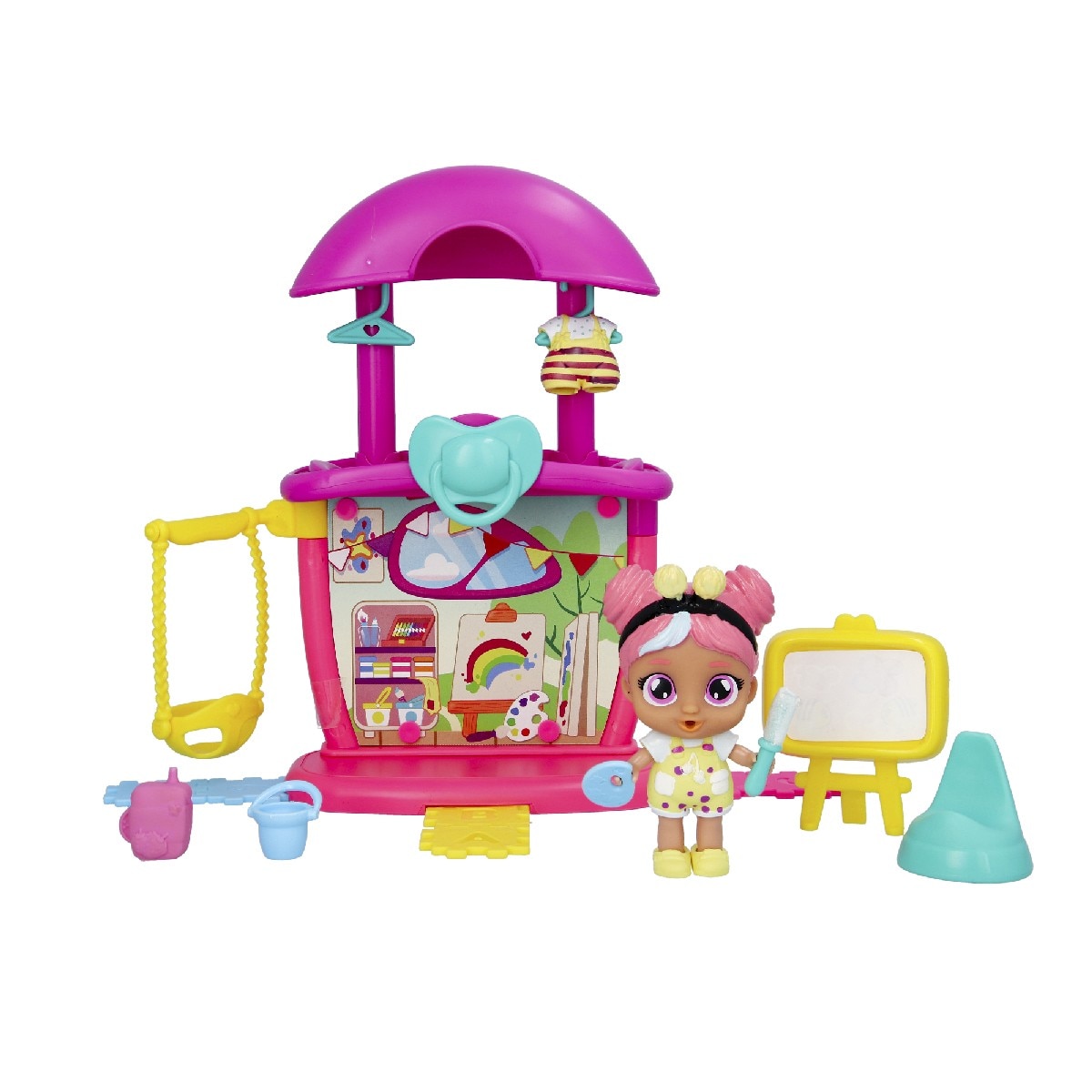 Boneca Bebé com Playset Maddie's Playroom Playtime 2