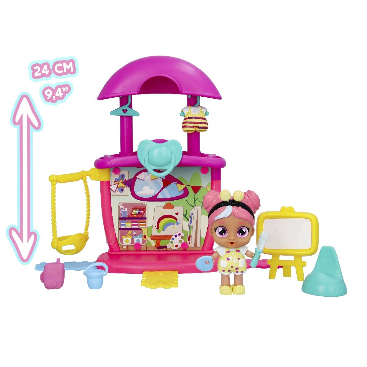 Boneca Bebé com Playset Maddie's Playroom Playtime 6