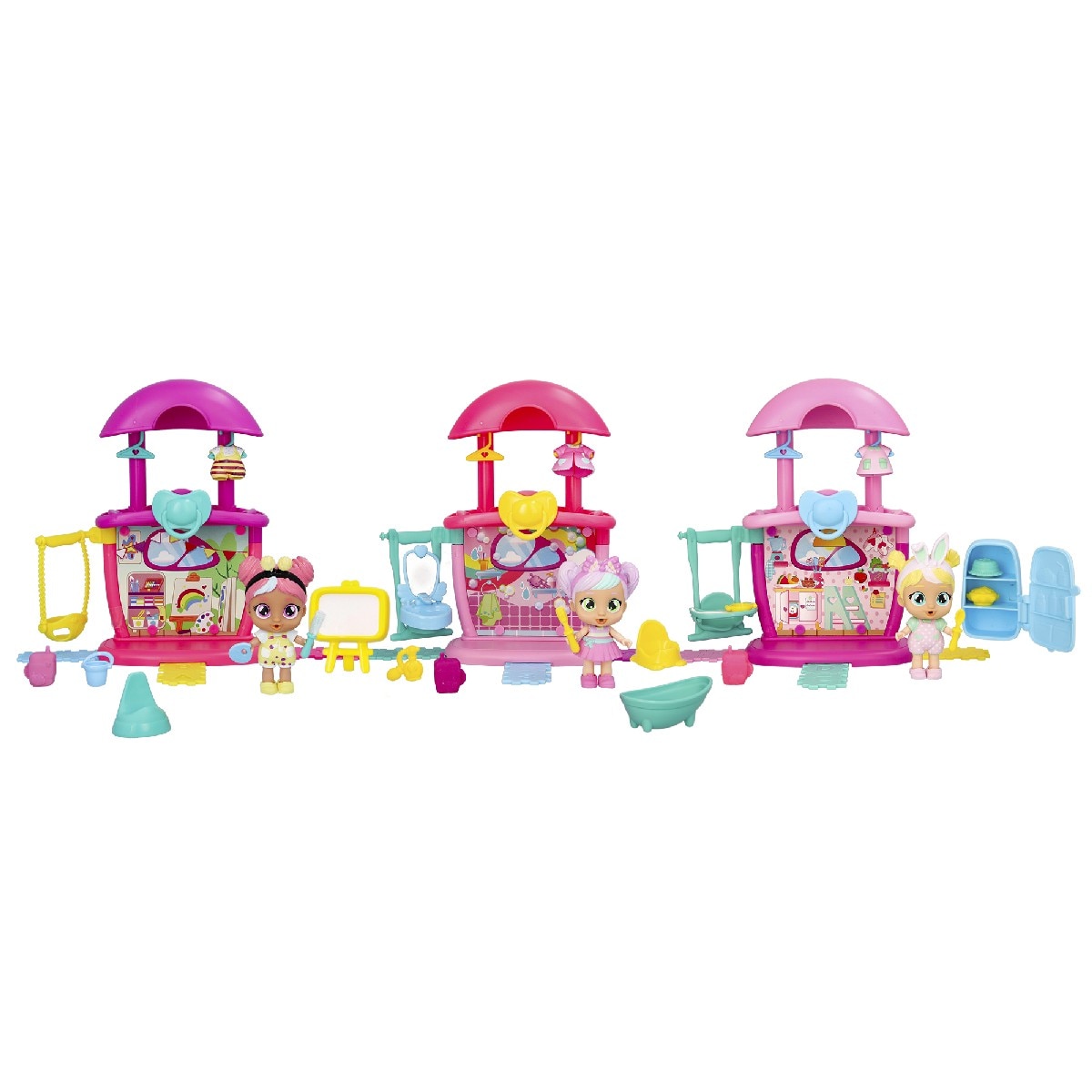 Boneca Bebé com Playset Maddie's Playroom Playtime 9