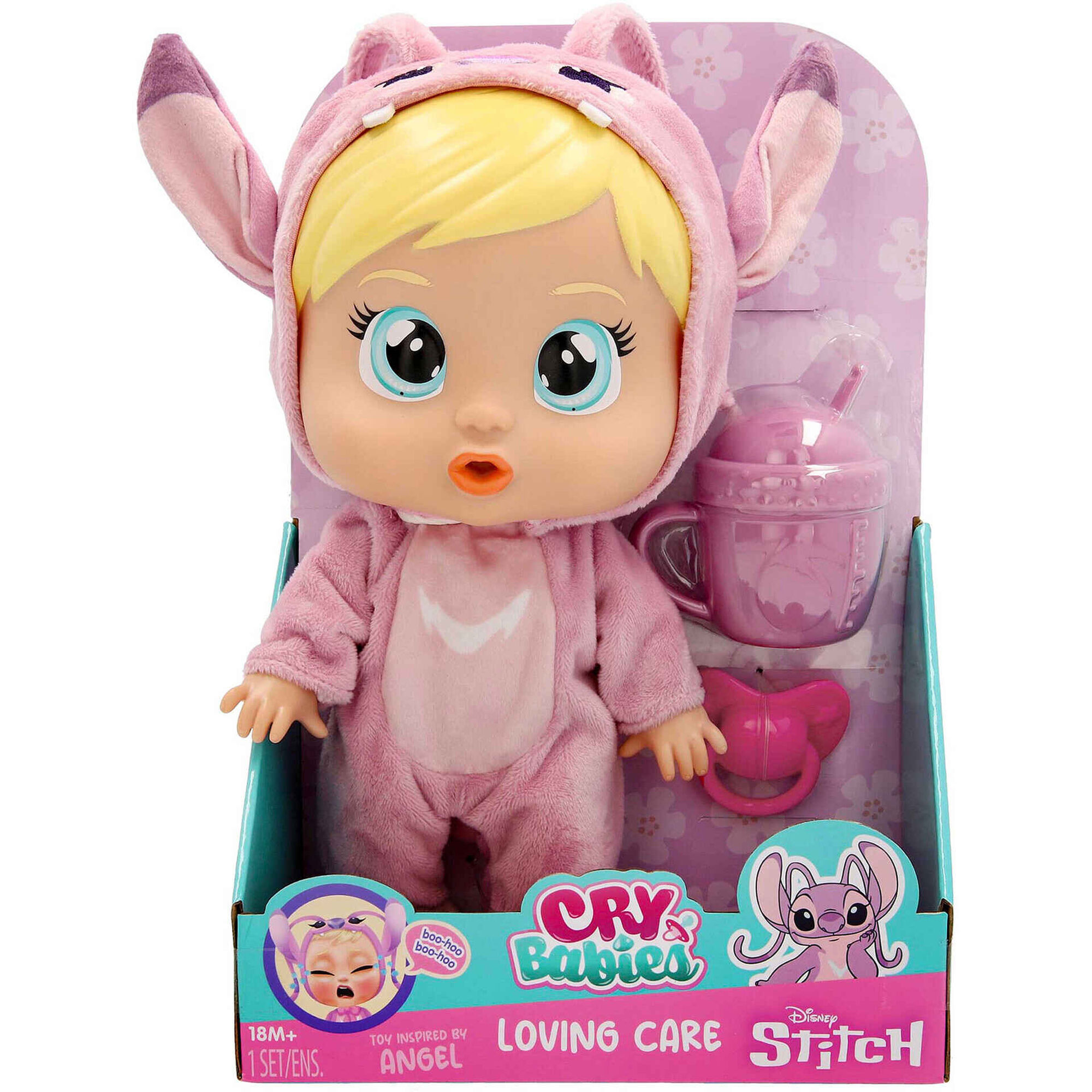 Boneca Loving Care Disney Cry Babies Modelo Sortido Envio Aleatório 7