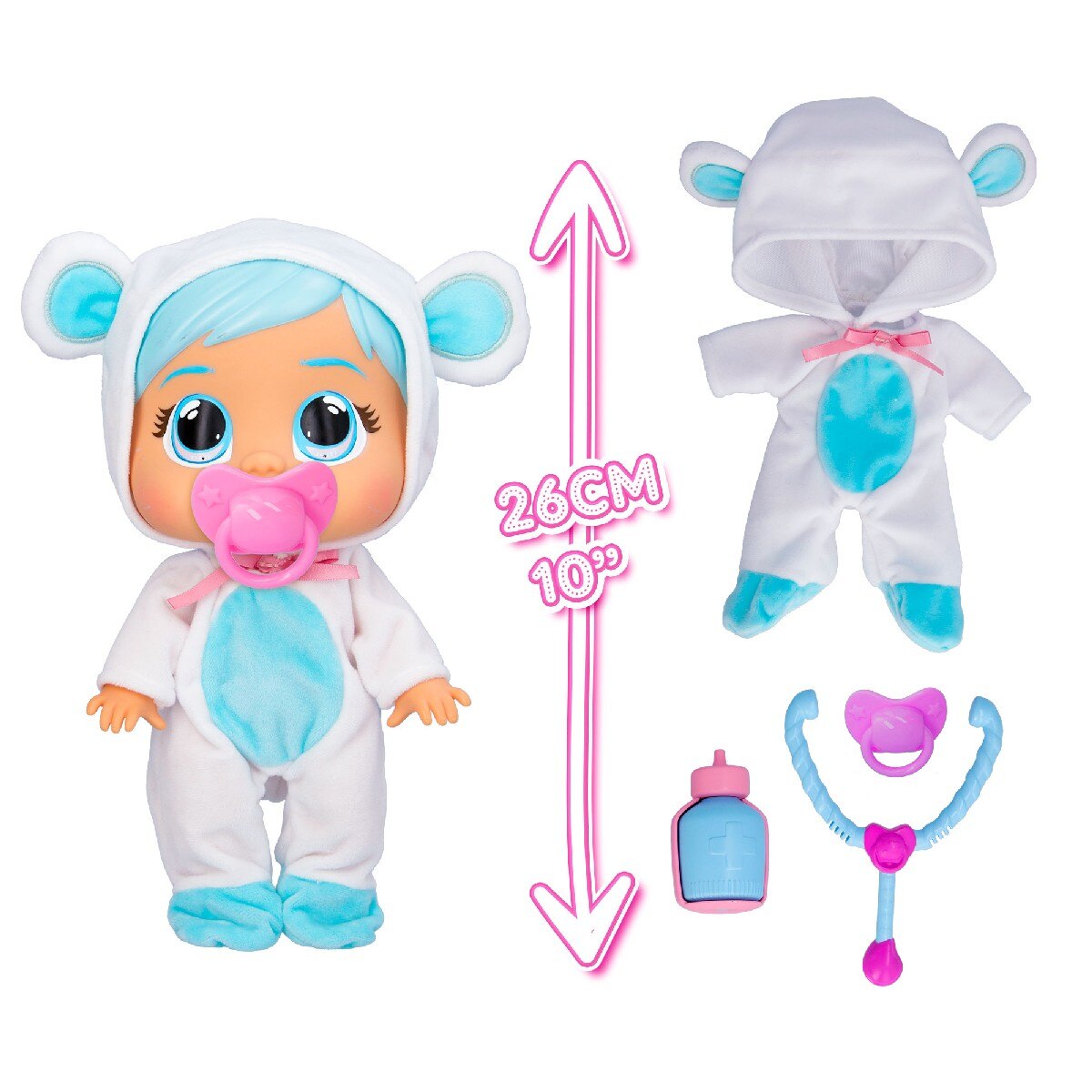 Boneco Bebé Loving Care Kristal 4