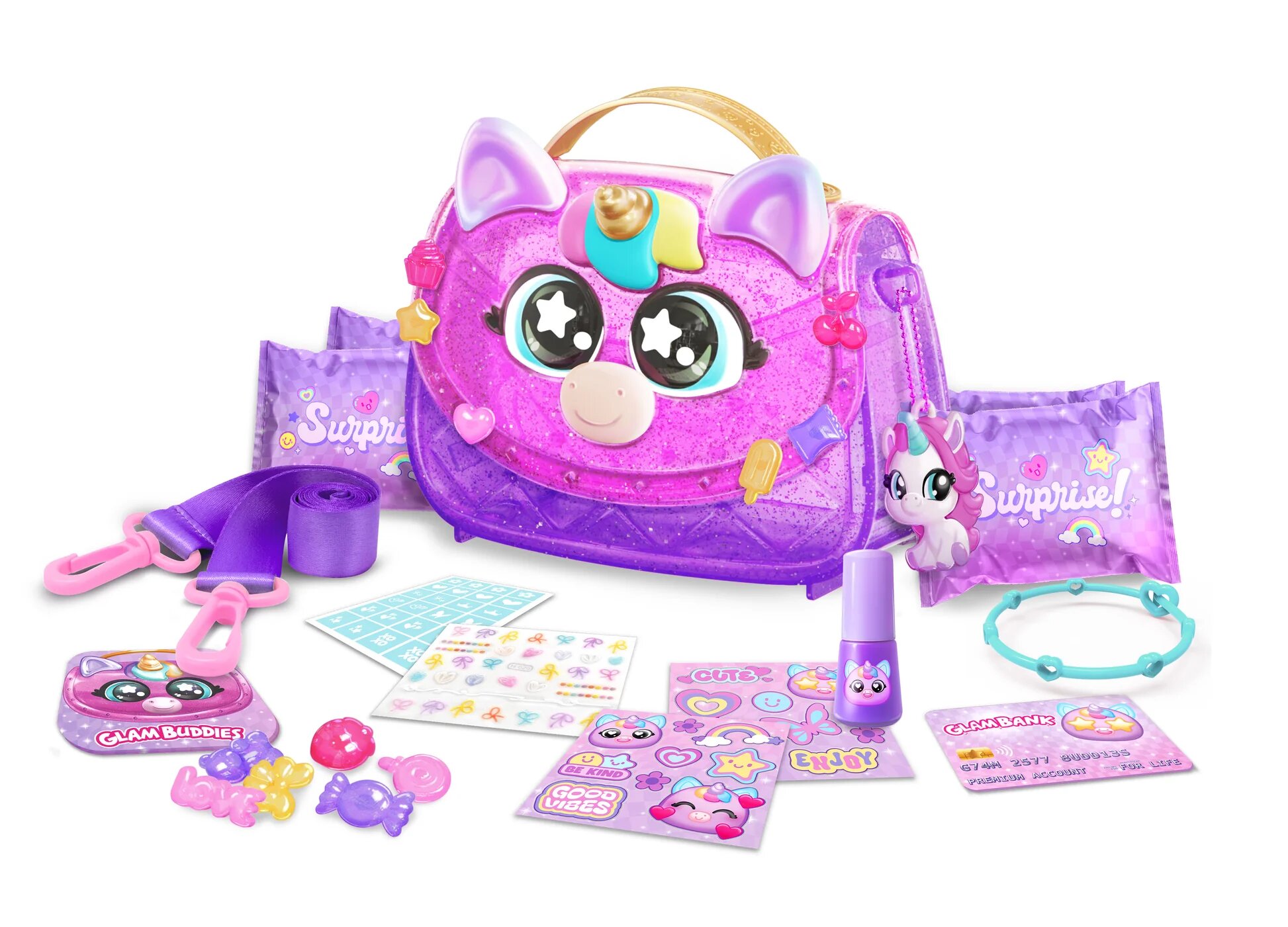 Imagem 0 de Glam Buddies Unicórnio, Modelos Sortidos ,Envio Aleatório