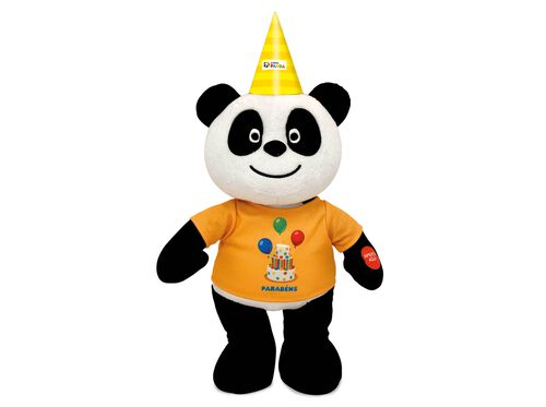 Imagem 0 de Peluche Panda Parabéns