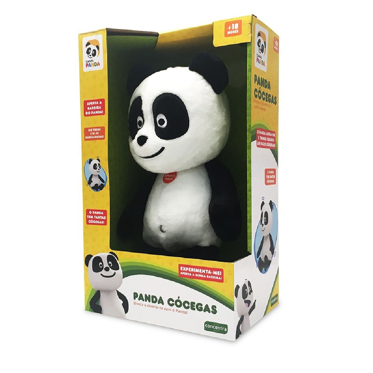 Imagem 0 de Panda - Peluche com Cócegas