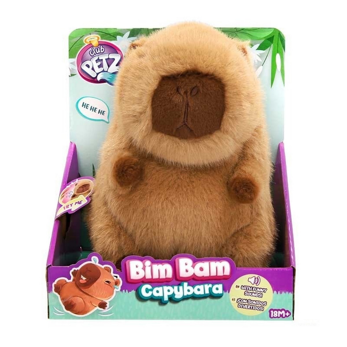 Peluche Capivara Bim Bam 4