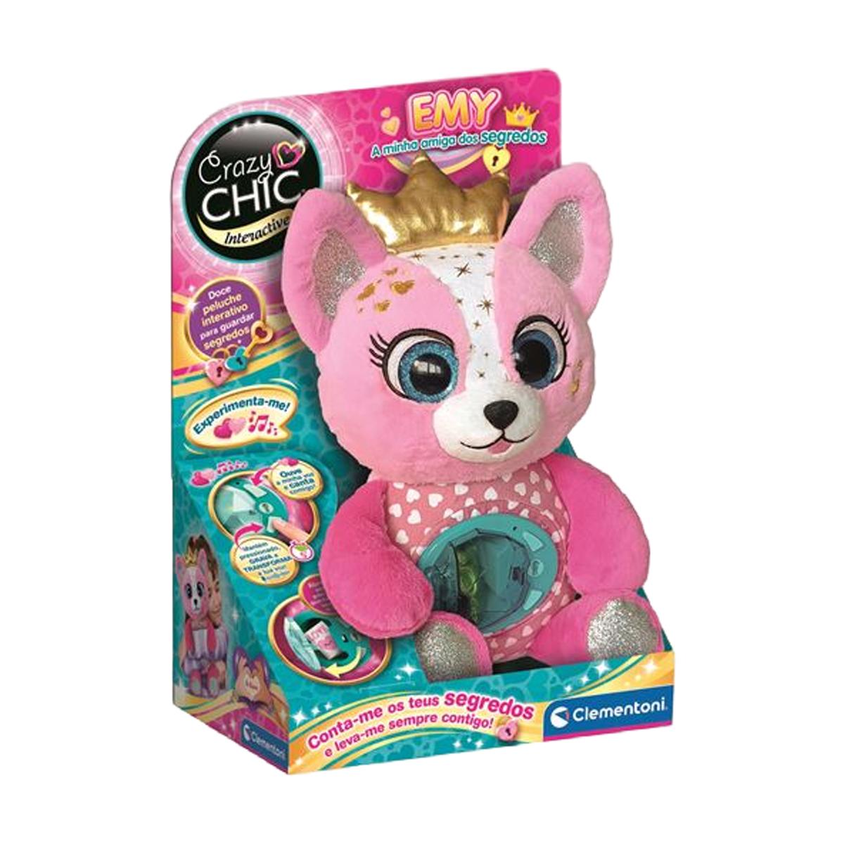 Imagem 0 de Peluche Interativo Crazy Chic: Emy, a Minha Amiga dos Segredos