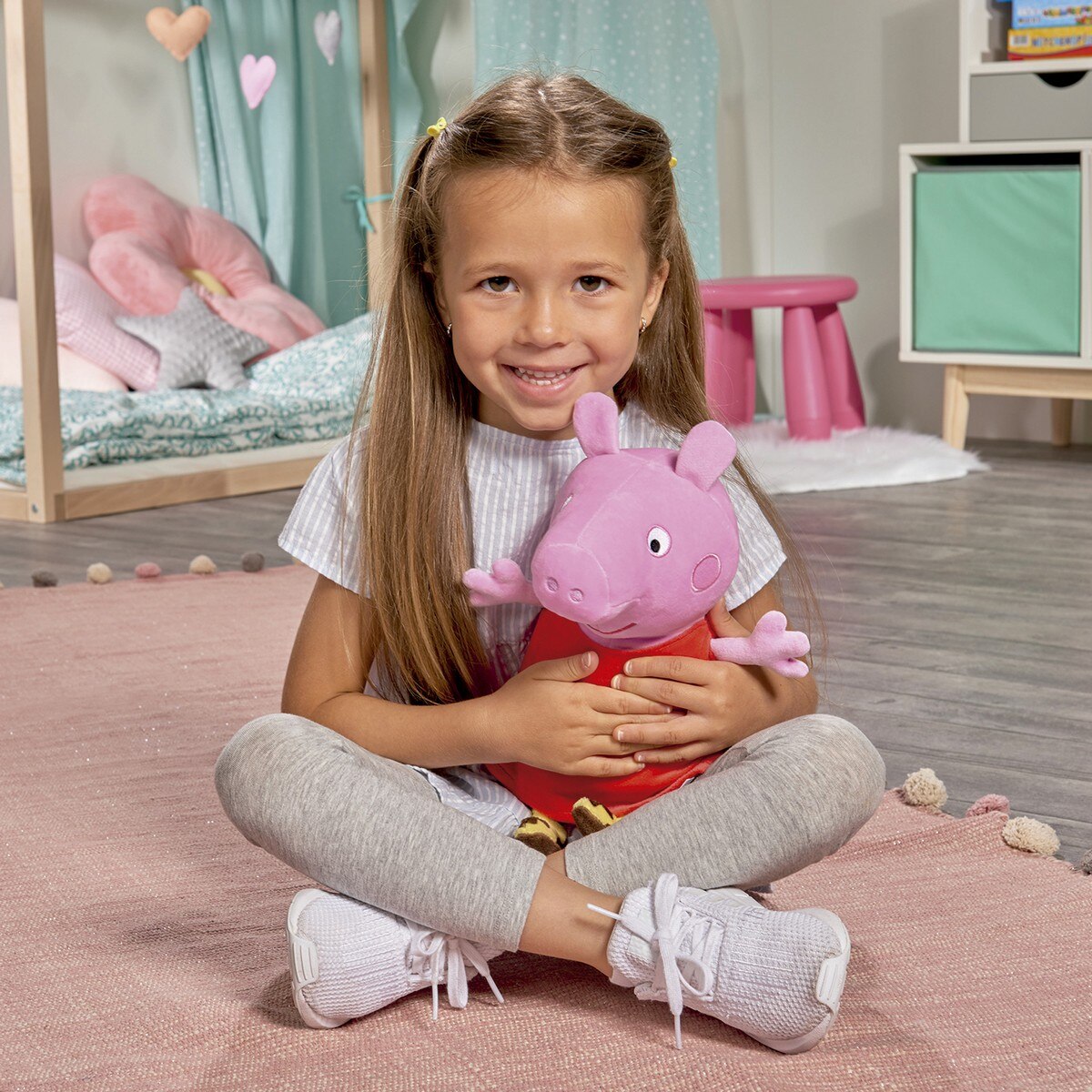 Peppa Pig- Peluche Peppa Con Sonido 32 Cm 3
