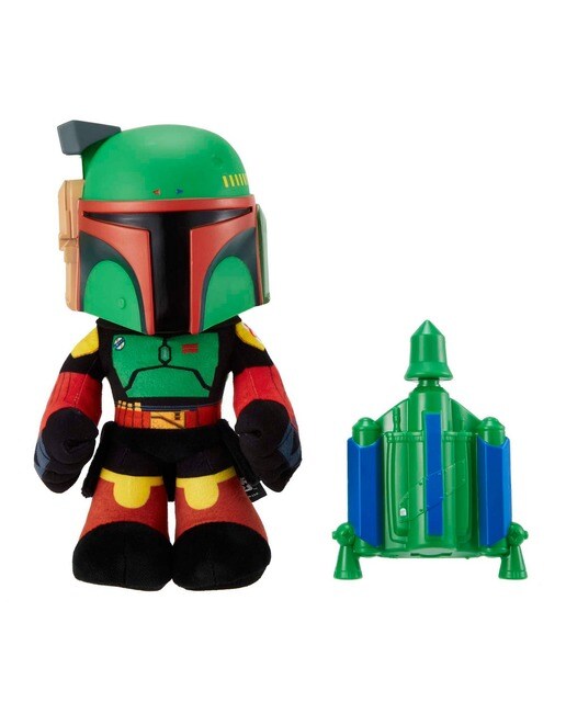 Star Wars - Boba Fett Peluche com lançador e sons 1
