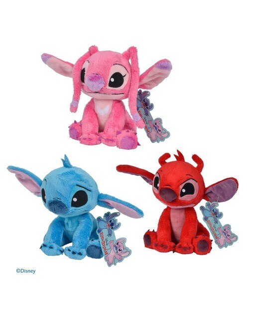 Peluche Stitch, Angel, Leroy 20 Cm En Display 1