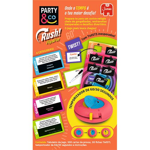 Jogo Party & Co Rush! - Jumbo 4