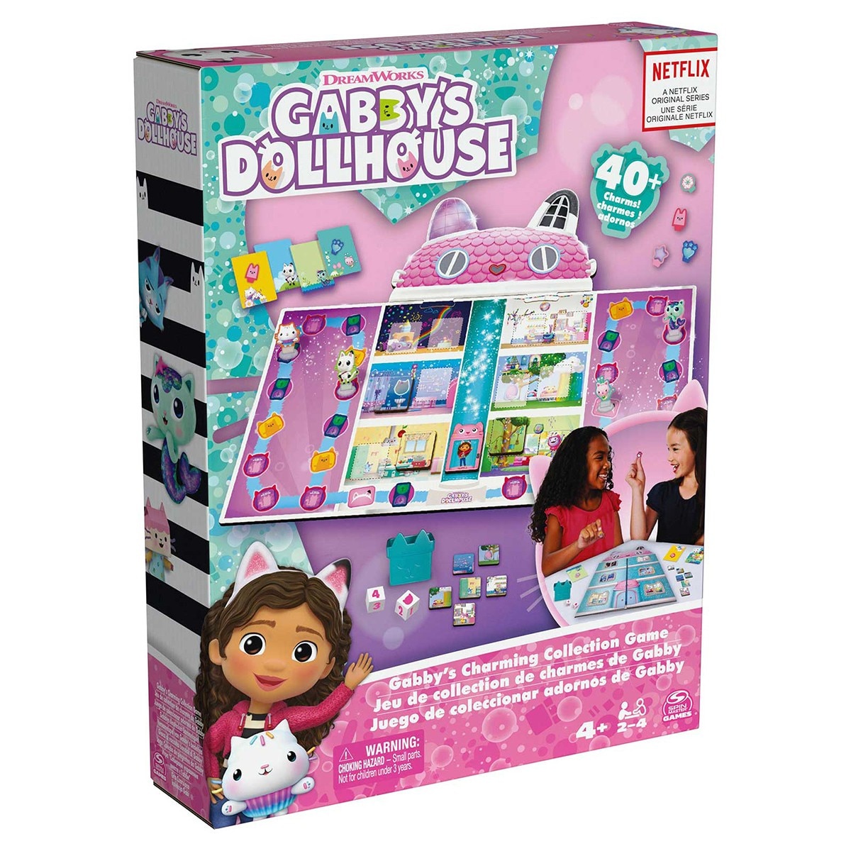 Gabby's Dollhouse - Jogo de Amuletos Colecionáveis 3