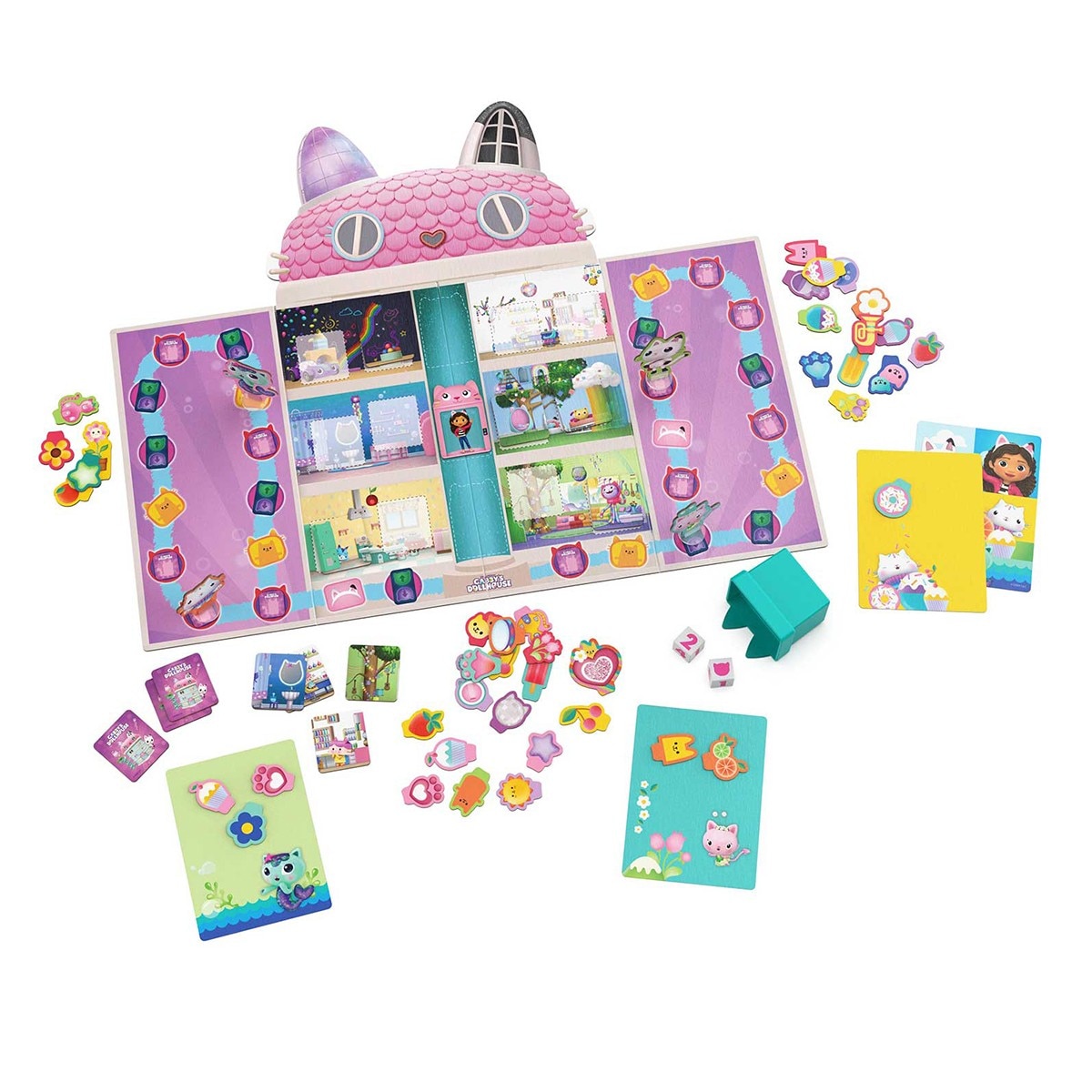 Gabby's Dollhouse - Jogo de Amuletos Colecionáveis 5