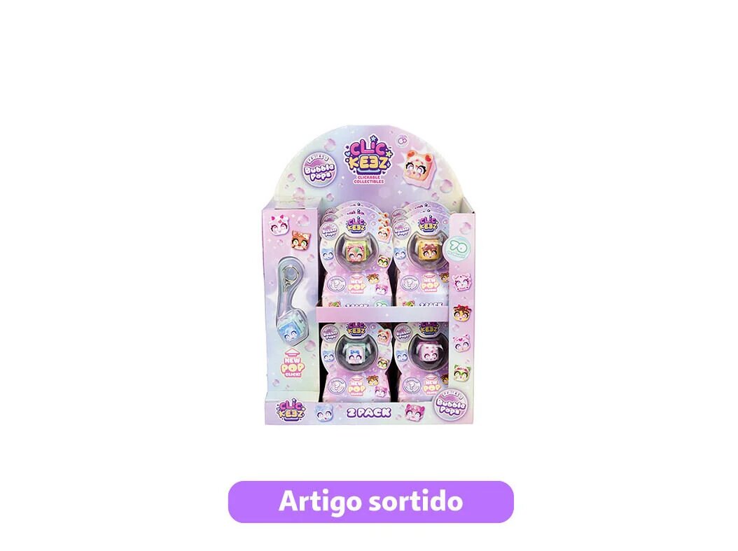 Imagem 1 de Pack Duplo Clickeez S3 Modelos Sortidos Envio Envio Aleatório