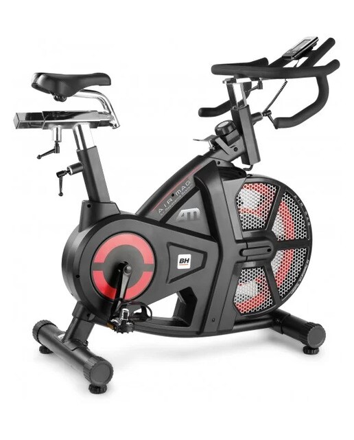 Bicicleta indoor I.Airmag Semi Prof Preto / Vermelho-1