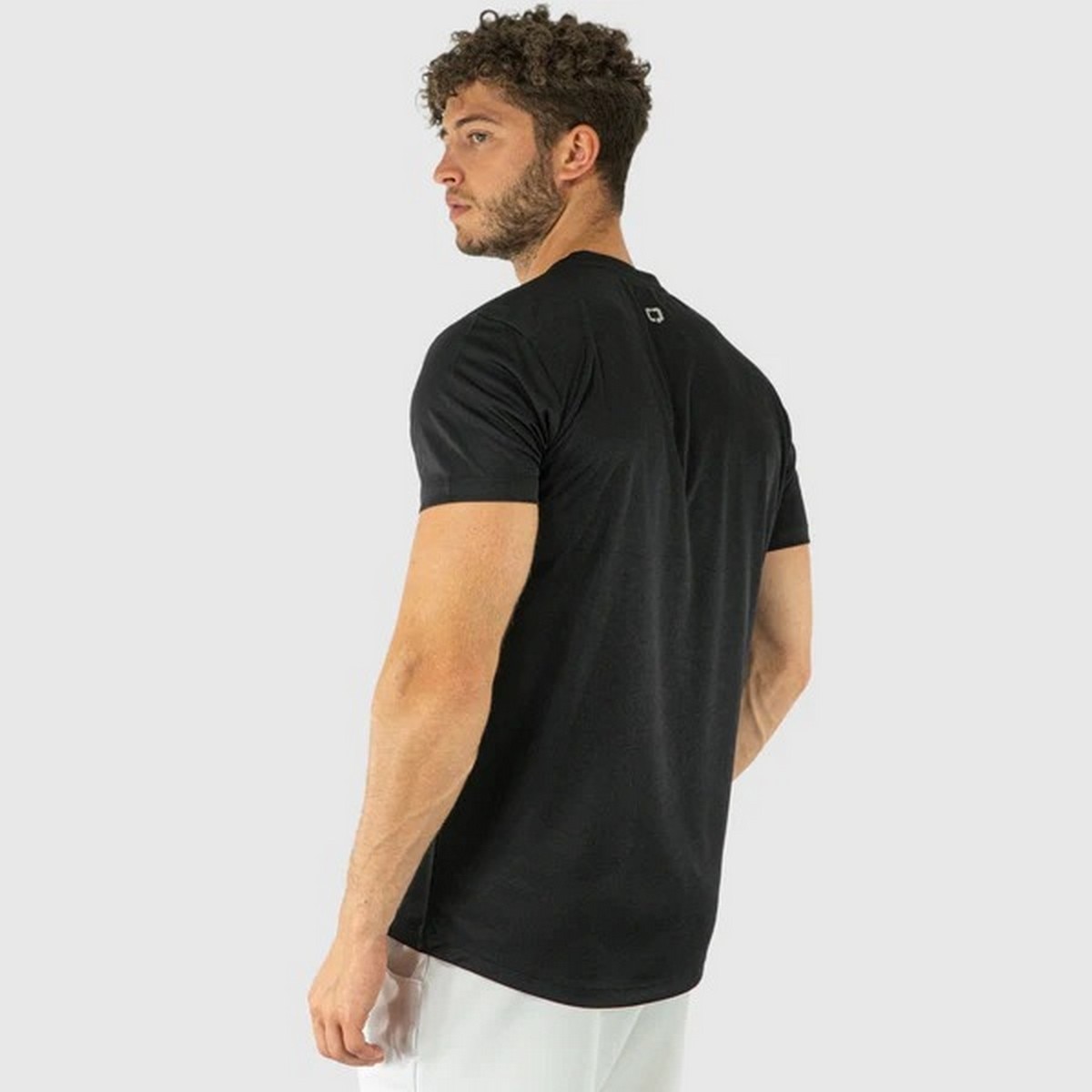 T-Shirt de Padel de Homem Essential - Preto 3