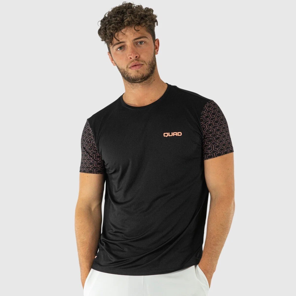 T-Shirt de Padel de Homem - Preto 1