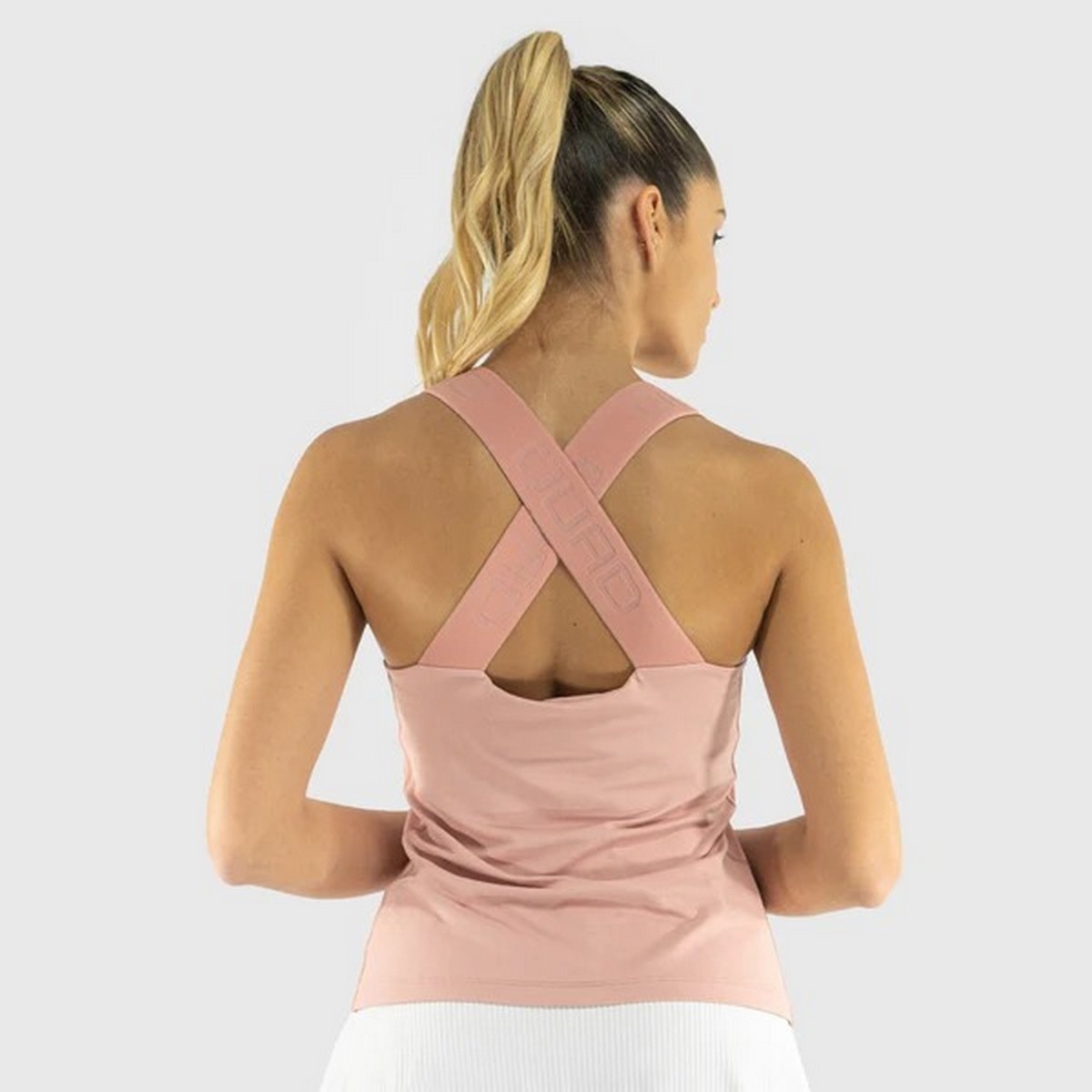 Top de Padel de Mulher Cross - Coral 4