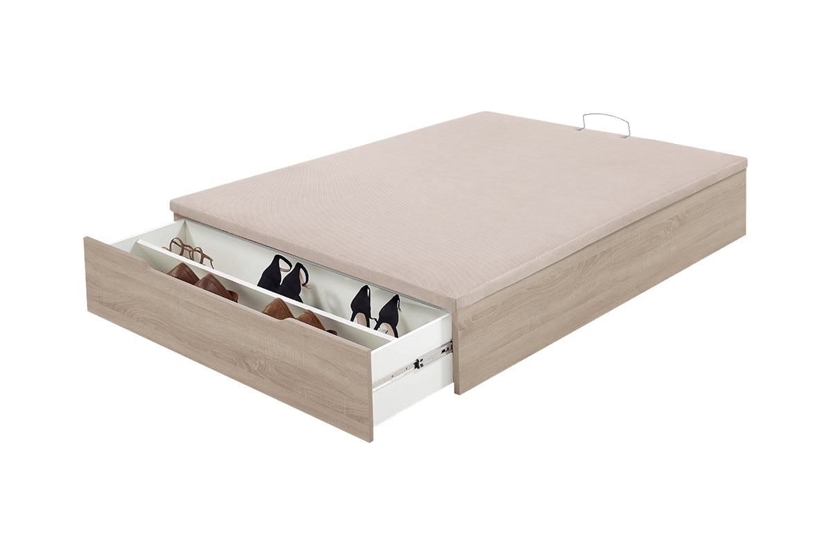Base Rebatível Wood 25 com Sapateira Natural-2