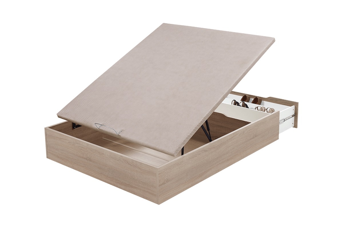 Base Rebatível Wood 25 com Sapateira Natural-3