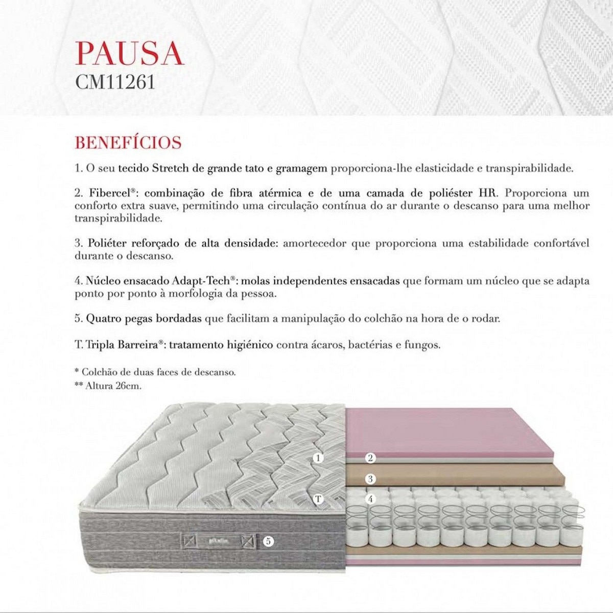 Colchão Pausa 6
