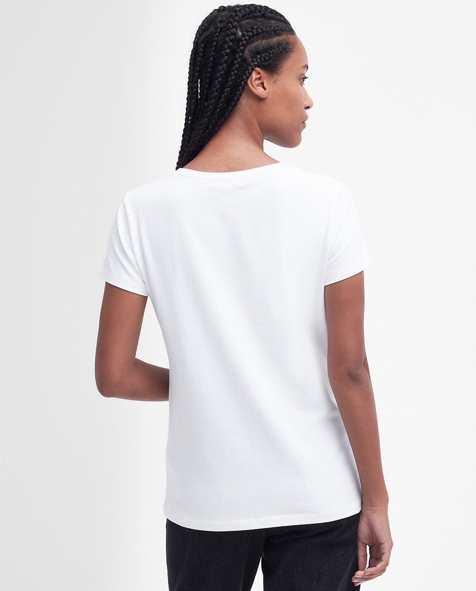 T-shirt de Mulher Highland Branco-2