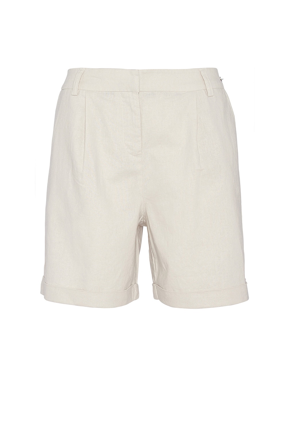 Calções Chino de Mulher Pedra-4