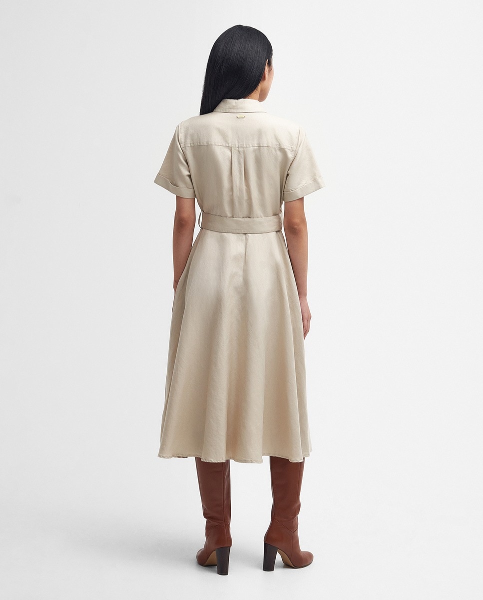 Vestido de Mulher Margaret Bege-2