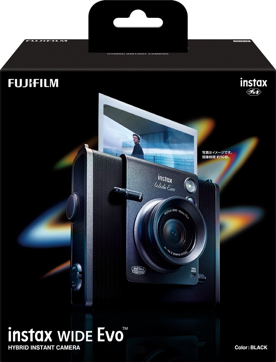 Câmara Instantânea Fujifilm Instax Wide Evo Preto-5