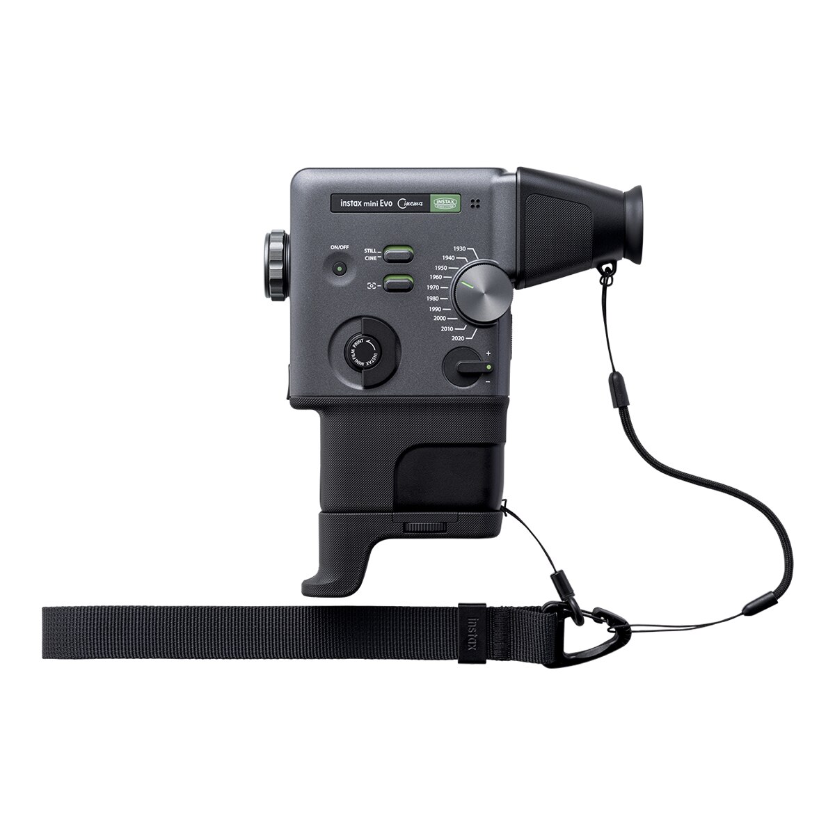 Câmara Híbrida Instantânea Instax Mini Evo Cinema Preto-6