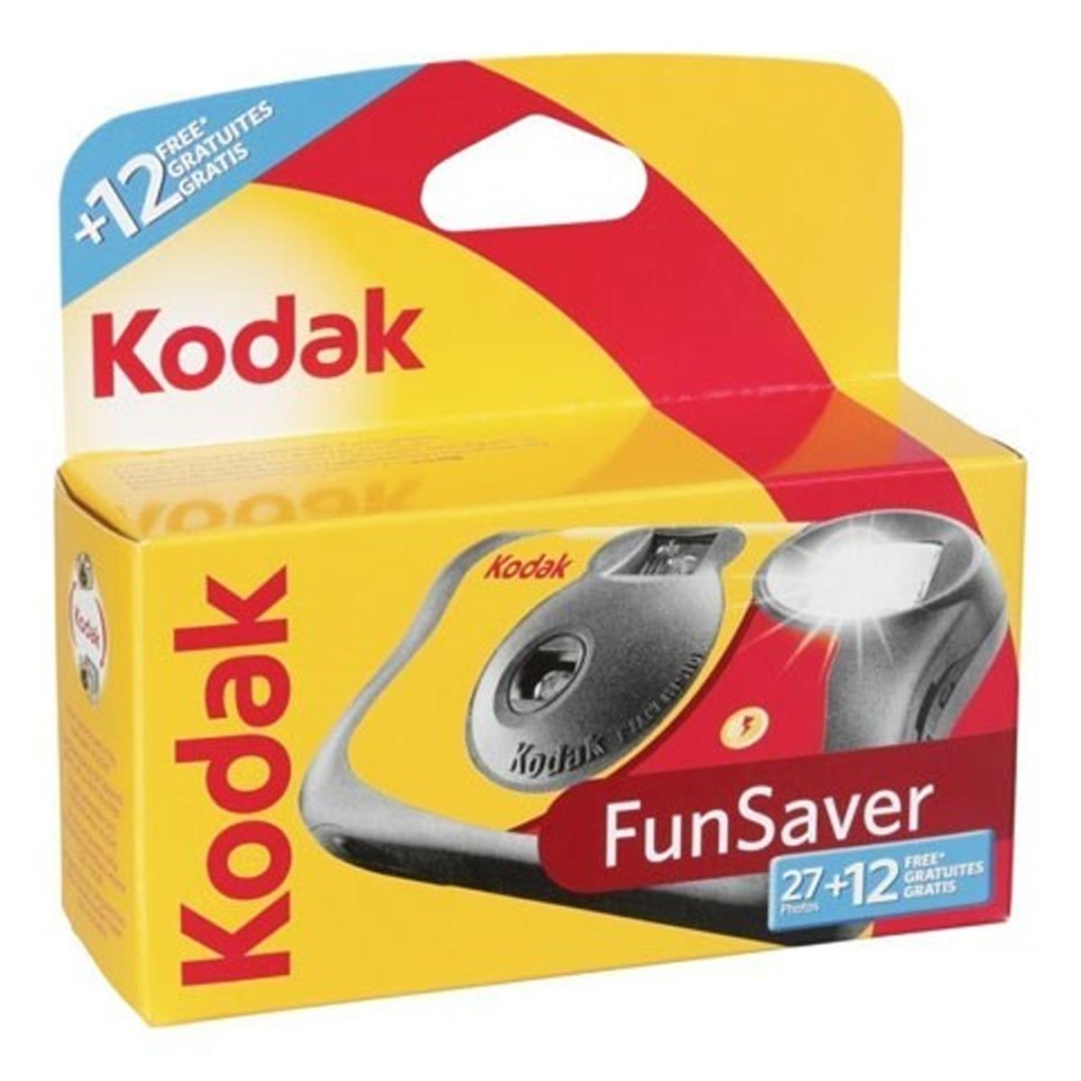Imagem 0 de Câmara Descartável Kodak FunSaver 39 Exposições