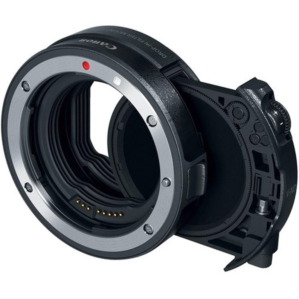Imagem 0 de Adaptador Canon  Drop-In Filter EF-EOS R + filtro Polarizador