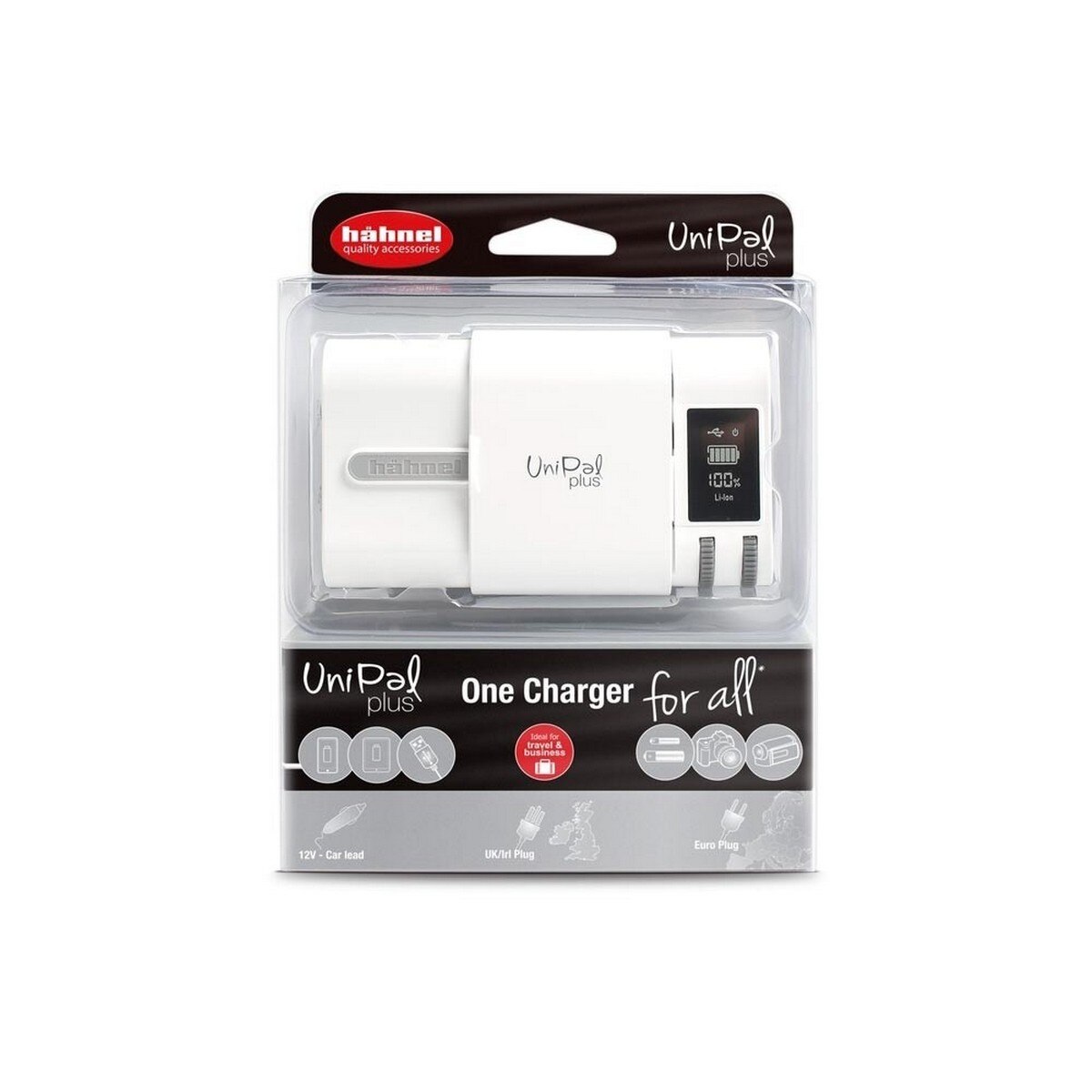 Carregador HANHEL UniPal Plus Preto-2