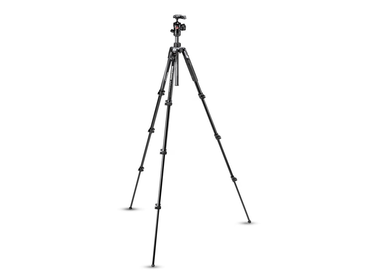 Tripé Manfrotto Befree Advanced com Altura Máxima de 151 cm - Alumínio Preto-3