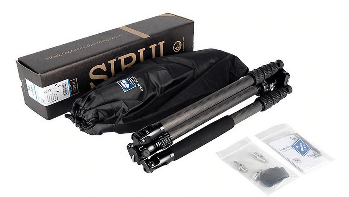 Tripé Sirui Traveler 7C (Com monopé) + Cabeça de Rótula 3