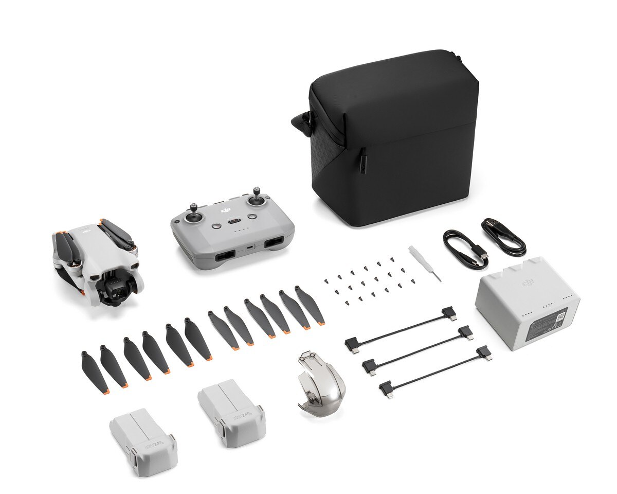 Kit Drone DJI Mini 3 Fly More Combo + Controlo Remoto DJI RC-N1 2