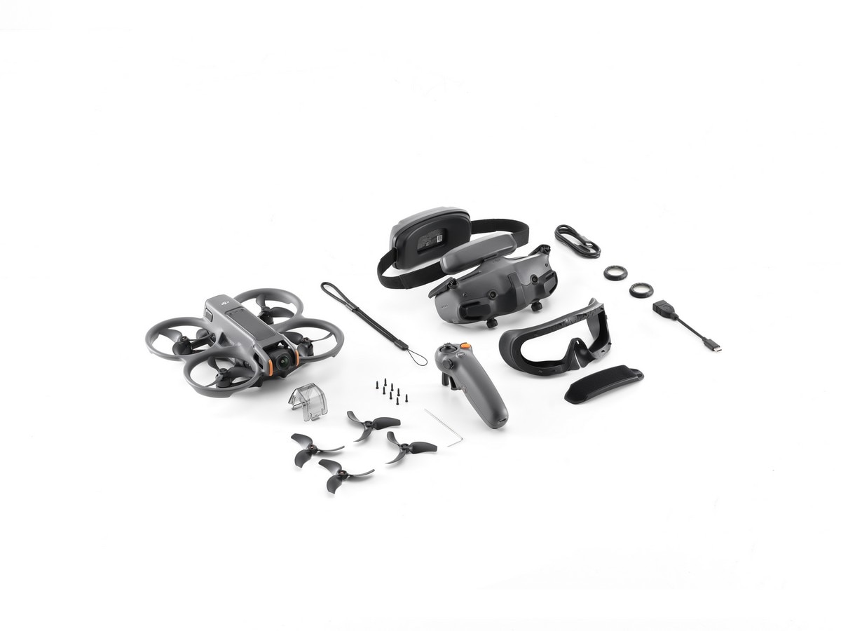 Drone DJI Avata 2 Fly More Combo (1 bateria) Cinzento-10